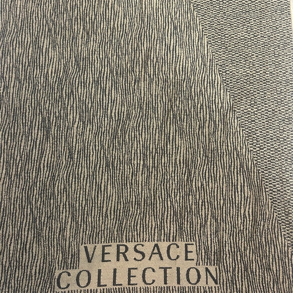 Versace Collection Black and Tan Wrap